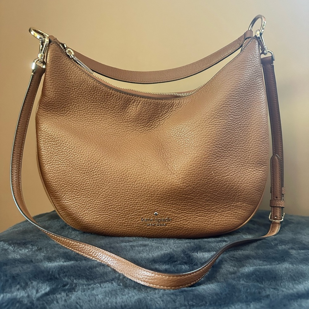Kate Spade Brown Leather Shoulder Bag